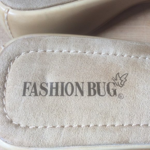 Vintage Fashion Bug Patti Slide Woven Square Toe Platform Y2K Sandal Size 10 M - Picture 6 of 7